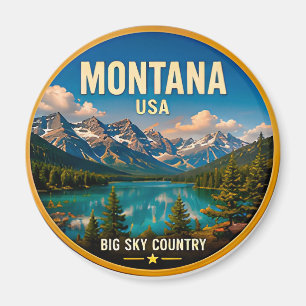 Imã Aventura de Montana Big Sky Country