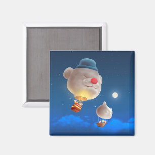 Imã Aventura do Balão do Night Sky