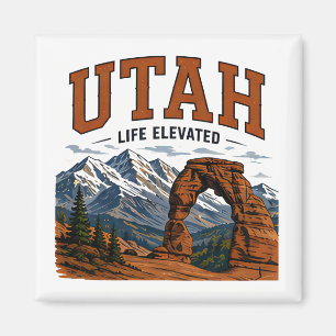 Imã Aventura do Canyon Vermelho de Utah