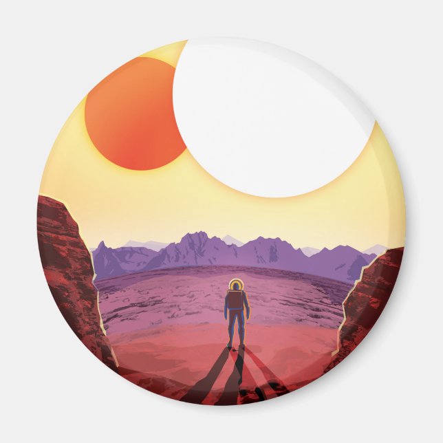 Imã Aventura do Planeta de Destino do Kepler Space Via (Frente)