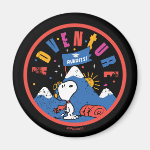 Imã Aventura do Snoopy Aguarda Design da Montanha de G