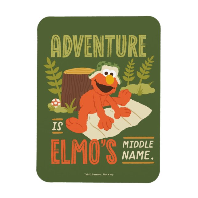 Ímã Aventura é o nome do meio de Elmo (Vertical)