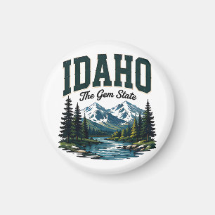 Imã Aventura Selvagem na Montanha de Idaho