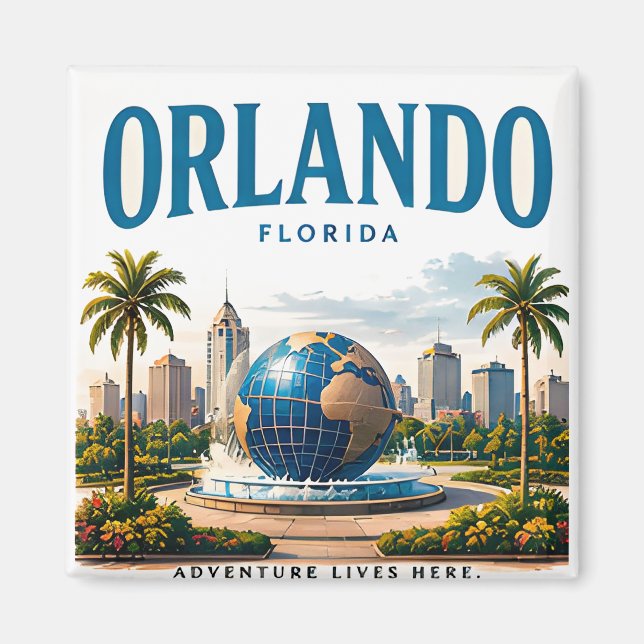 Imã Aventura Sunshine Orlando (Frente)