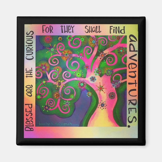 Imã Aventuras Curiosas (Frente)