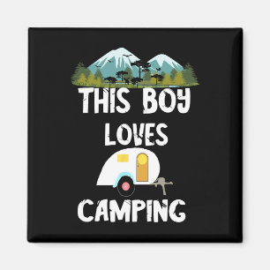Imã Aventuras de Acampamento Camping Camping Camping M
