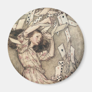 Imã Aventuras de Alices do vintage no país das