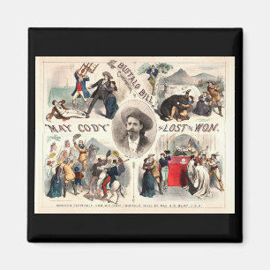 Imã Aventuras de Buffalo Bill