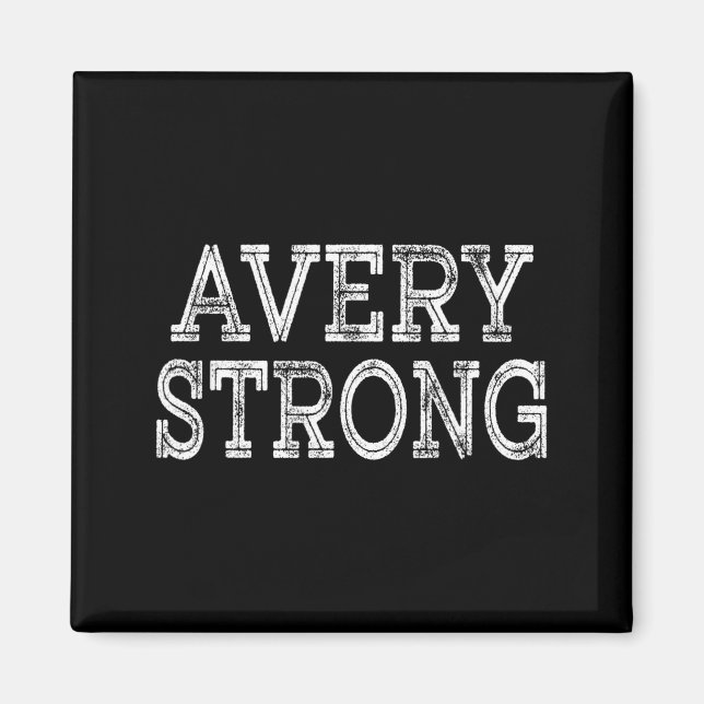 Imã Avery strong squad family reunion last name team  (Frente)