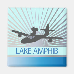 Imã Aviação de Amphib do lago