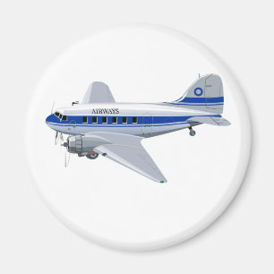 Imã Avião de animação