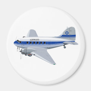 Imã Avião de animação