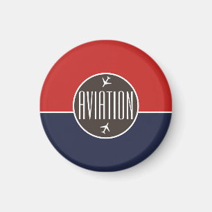 Imã Avião-Piloto de Avião Funky Avie Voando