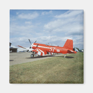 Imã Avião super do corsário de F2G-1D em festival