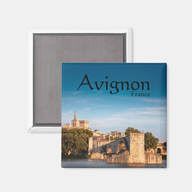 Imã Avignon Souvenir (Front/Back)