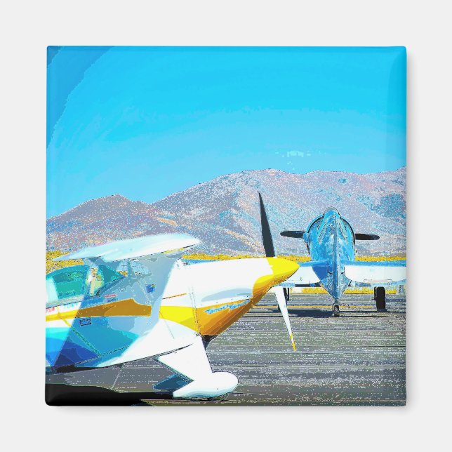 Imã Aviões (Frente)