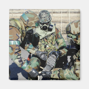 Imã Aviões assistem soldado do Exército da República d