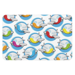 Ímã Aviões Brinquedos