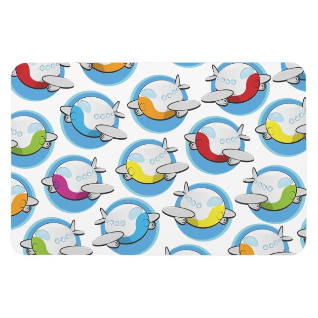 Ímã Aviões de Brinquedo (Horizontal)