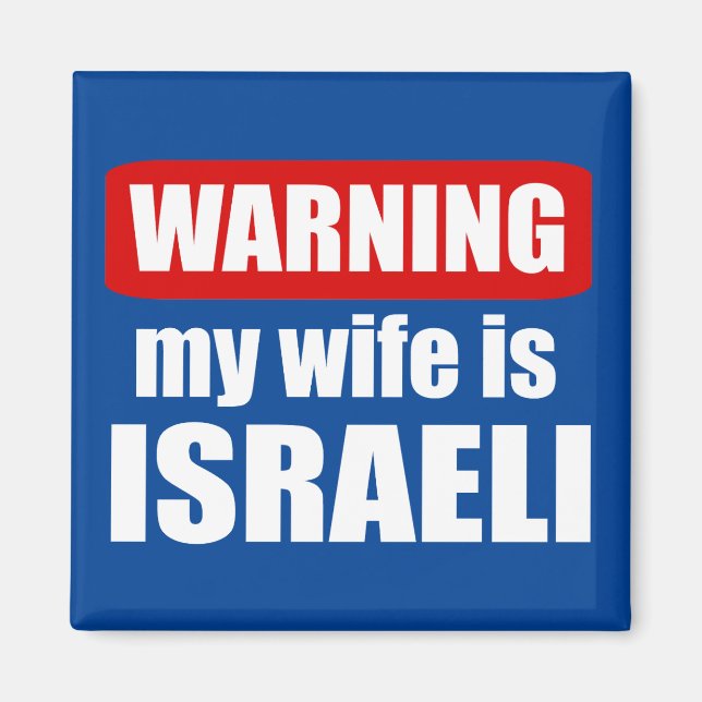Imã Avisar minha esposa é israelense (Frente)