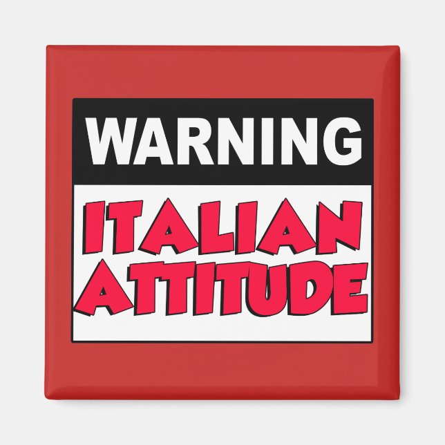 Imã Aviso à atitude italiana (Frente)