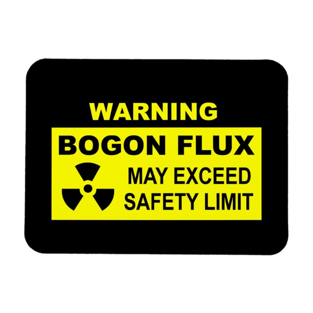 Ímã Aviso: Bogon Flux (Horizontal)