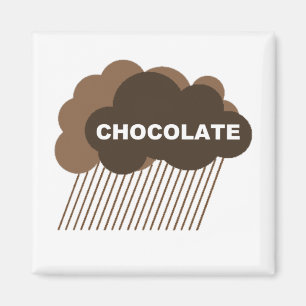 Imã Aviso: Chuva de Chocolate