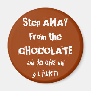 Imã Aviso de Chocolate Chocolónico