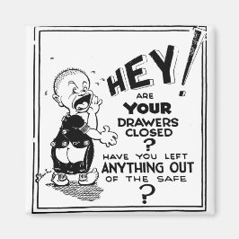 Imã Aviso de Segredo do Projeto Manhattan