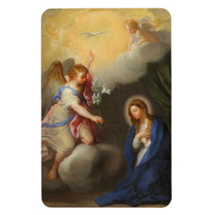 Ímã Aviso do anjo Gabriel de Mary