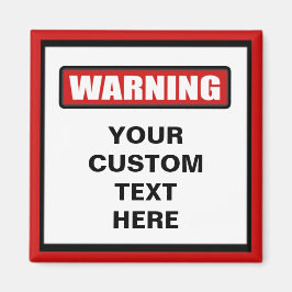 Imã Aviso do Magnet Personalizado