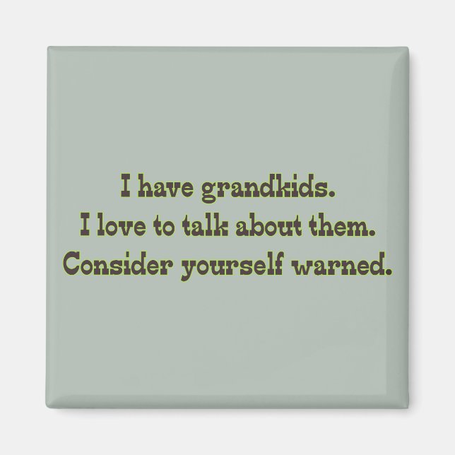 Imã Aviso dos avós (Frente)