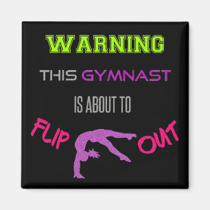 Imã Aviso Este Gymnast Está Prestes A Sacudir Do Magn