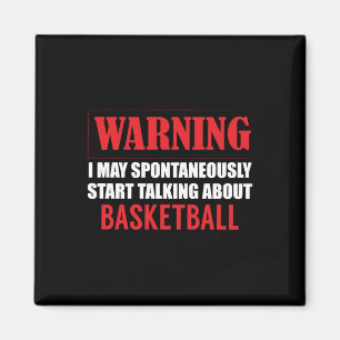 Imã Aviso Eu Posso Falar Espontaneamente Sobre Basquet