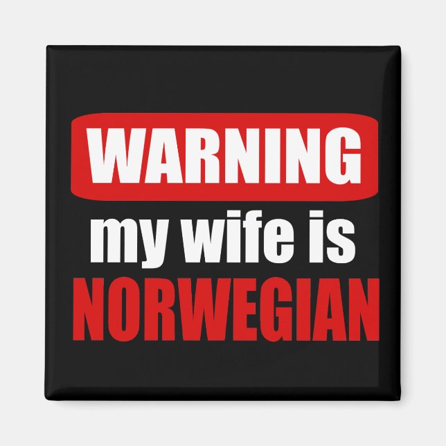 Imã Aviso minha esposa é norueguesa (Frente)