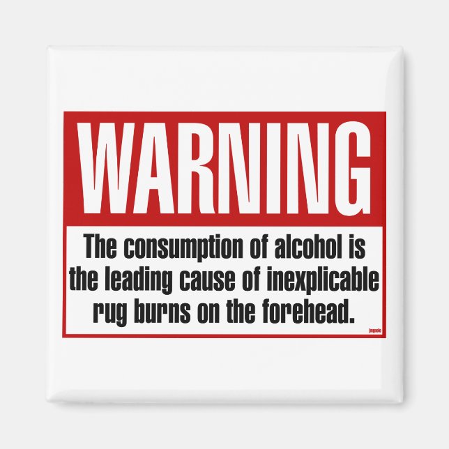 Imã AVISO: Rugburns (Frente)