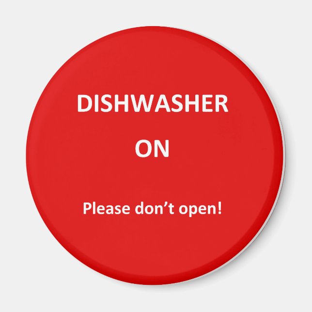 Imã Avisos do Office Dishwasher (Frente)