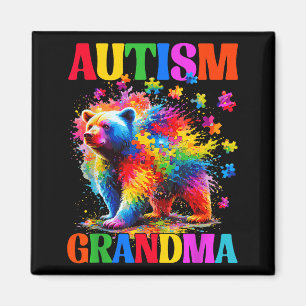 Imã Avó autismo dia de conscientização do autismo urso