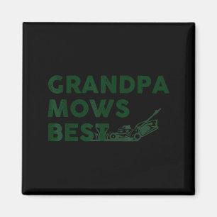 Imã Avô corta grama vintage cortador de grama jardinei