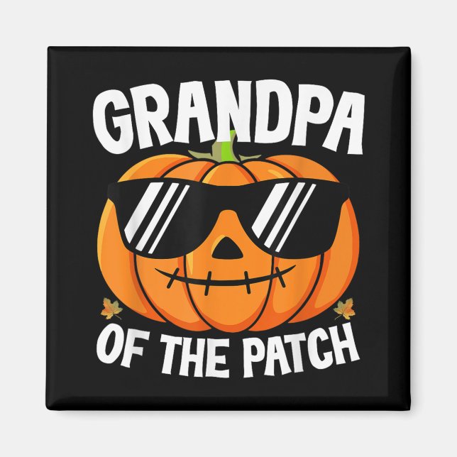 Imã Avô De Bomba Do Patch Halloween Family Matc (Frente)