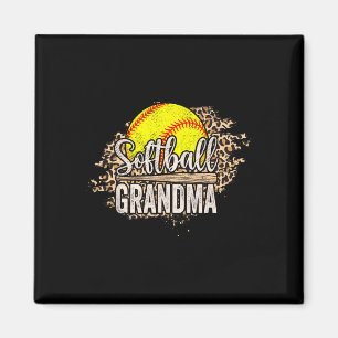 Imã Avó de Softbol Nana Dia das Mães Torcendo Menino E