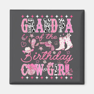 Imã Avô do Cow-girl de Aniversário Nk Rodeio Western
