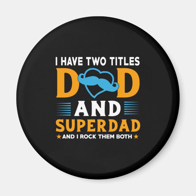 Imã Avô Gift | Pai E Super Pai (Frente)