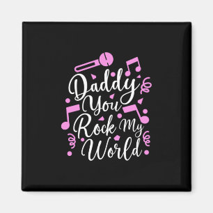 Imã Avô Gift Pai Você Rock My World