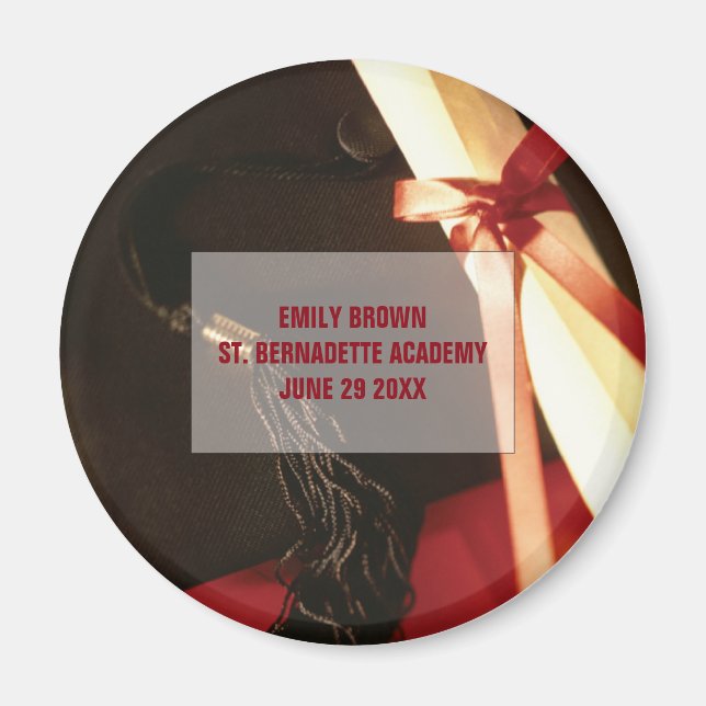 Imã Avô Graduação Desejo, Magnet (Frente)