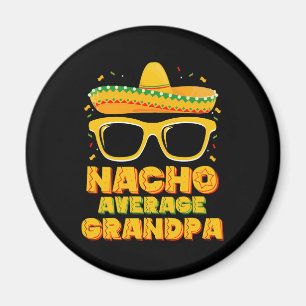 Imã Avô Nacho Médio Família Cinco De Mayo