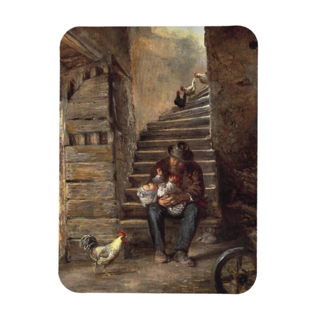 Ímã Avô Olhando Pelo Avô (Vertical)