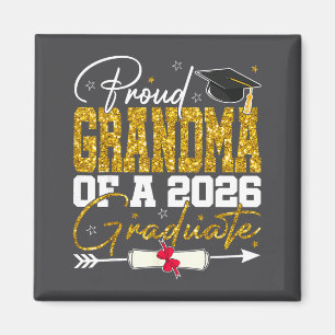 Imã Avó Orgulhosa de Formanda de 2026 Família Graduada
