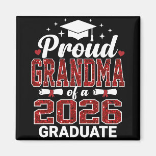 Imã Avó Orgulhosa De Um Graduado Senior De 2026 Gradua
