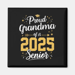 Imã Avó Orgulhosa De Um Sênior De 2025 Cl De 2025 Gra